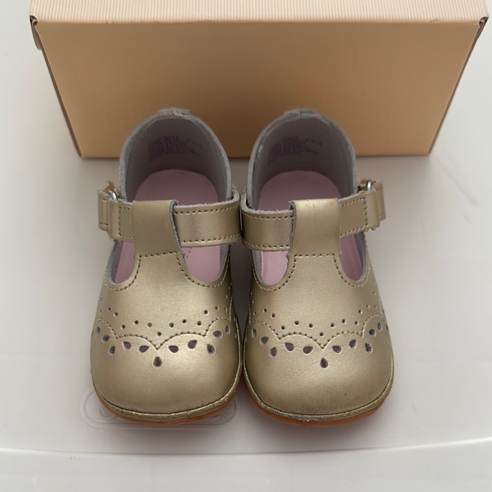 Angel L’amour Gold Kids Shoes